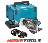 MAKITA DCS552RTJ 18v Circ metal cutting saw 136mm