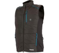 Makita DCV202Z 18v LXT Cordless Heated Bodywarmer Black L