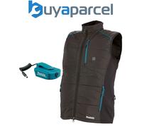 Makita Dcv202Z2Xl Lxt 18V Cordless Battery Heated Vest Gilet - Black Xxl