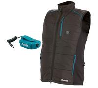 Makita DCV202ZS LXT 18v Cordless Battery Heated Jacket Vest Gilet Black S M L XL