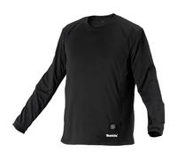 Makita DCX200C 18v LXT Heated Pull Over Base Layer Shirt Black 2XL