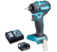 Makita DDF083Z 18V Brushless 1/4" Drill Driver With 1 x 5.0Ah Battery & Charger