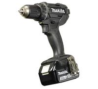 Makita DDF482RFEB Cordless Drill in Carrying Case DDF 482 RFEB 2x18.0V-LI 3.0Ah, 1 W, 18 V, Black