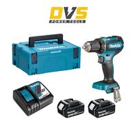 Makita DDF485RFJ Cordless 18V LXT Brushless Drill Driver, MAKPAC Type 2 Box Set
