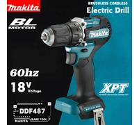 Makita DDF487 18V Brushless Cordless Electric Drill Screwdriver Power Tool for M