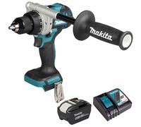 Makita DDF492Z 18V LXT Brushless Driver Drill with 1 x 9.0Ah Battery & Charger