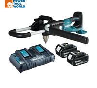 Makita DDG460T2X7 Twin 18v LXT Earth Auger BL Inc 2x 5.0Ah Batts