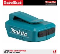 Makita DECADP05 14.4V/18V LXT Li-ion Twin Port USB Charging Adaptor