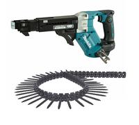 Makita DFR551Z LXT 18v Brushless Auto Feed Screwdriver Bare + 1000 Screws