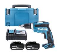 Makita Dfs452 18V Lxt Brushless Drywall Screwdriver With 2 X 5.0Ah Batteries, Charger & Case
