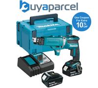 Makita DFS452FJX2 18v Brushless Collated Autofeed Drywall Screwdriver -2 x 3.0ah