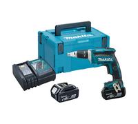 Makita DFS452RMJ 18v Brushless Lithium Ion Screwdriver - 2 x 4.0ah Batteries