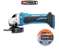 Makita DGA452Z 18volt Li-ion 115mm LXT Cordless Angle Grinder - Body Only