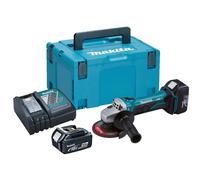 Makita DGA452RMJ 18v 4.5" 115mm Angle Grinder Lithium Ion + 2 x 4.0ah Batteries