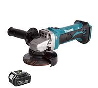 Makita DGA452Z 18V 115mm Cordless Angle Grinder with 1 x 5.0Ah BL1850 Battery