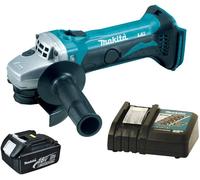 Makita DGA452Z 18v 115mm LXT Angle Grinder and 1 BL1850 5.0amp battery 1 DC18RC