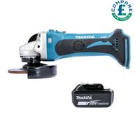 Makita DGA452Z 18v 115mm LXT Angle Grinder Body With 1 x 5Ah Battery