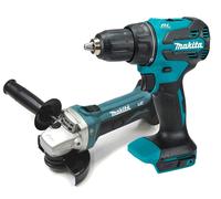 MAKITA DGA452Z 18V GRINDER BODY + DHP490Z COMBI DRILL BODY LXT BRAND NEW