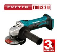 Makita DGA452Z 18volt Li-ion 115mm LXT Cordless Angle Grinder - Body Only