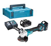 Makita DGA463 18v LXT Cordless Brushless Slide Switch Angle Grinder 115mm