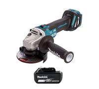 Makita DGA463Z 18v Brushless 115mm Angle Grinder with 1 x 5.0Ah Battery BL1850