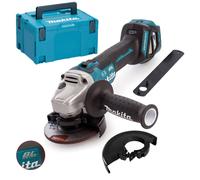 Makita DGA463Z 18v Cordless Brushless 115mm Angle Grinder +125mm Guard + Makpac