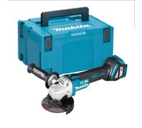 Makita DGA463Z 18v Cordless Brushless 115mm Angle Grinder Bare Unit Makpac Case