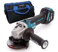Makita Dga463Z 18V Cordless Brushless 115mm Angle Grinder + Blade - + 16" Bag