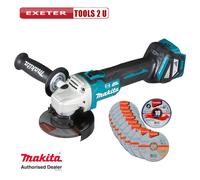 Makita Angle Grinder 115mm 18V LXT Brushless Cordless M14 DGA463Z Body Only