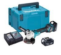 Makita Dga467Rtj 18V Cordless Brushless 115mm Angle Grinder Padde Switch Makpac