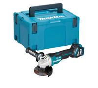 Makita Dga467Z 18V Cordless Brushless 115mm Angle Grinder Padde Switch Bare Case