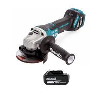 Makita Dga467Z 18V Lxt Cordless Brushless 115mm Angle Grinder With 1 X 6Ah Battery