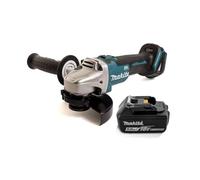 Makita DGA504 18V Brushless Angle Grinder 125mm with 1 x 5Ah Battery