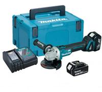 Makita Dga504Rfj 18V Cordless Brushless 125mm Angle Grinder Lithium 2 X 3.0Ah