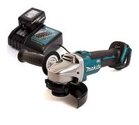 Makita DGA504Z 18V Brushless Angle Grinder 125mm with 1 x 3Ah Battery & Charger