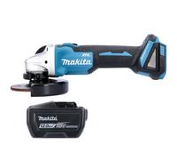 Makita Dga504Z 18V Lxt 125mm Cordless Brushless Slide Switch Atv Angle Grinder With 1 X 12Ah Battery