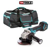 Makita DGA513Z angle grinder 12.5 cm 8500 RPM, Angle grinders blue/black, 8500 RPM, 12.5 cm, Battery, Brushless motor