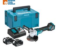 Makita DGA513RGJ-1 18v Brushless 125mm Angle Grinder (1x6Ah)
