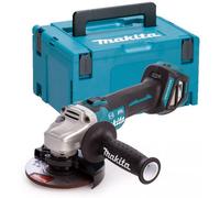 Makita Dga513Z 18V Cordless Brushless 125mm Angle Grinder Lithium Bare + Makpac