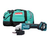 Makita Dga513Z 18V Lxt 125mm Cordless Brushless Slide Switch Angle Grinder With Lxt400 Tool Bag