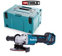Makita DGA517 18V Brushless Paddle Switch Angle Grinder 125mm With 821551-8 Case