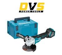 Makita DGA517ZJ 18V LXT BL 125mm Angle Grinder with Case MakPac 3