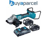 Makita DGA900PT2 18v / 36v Cordless Brushless 230mm 9" Angle Grinder - 2 X 5.0ah