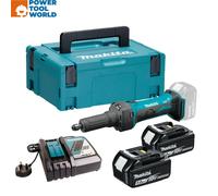 Makita DGD800RTJ LXT 18v Long-Nose Die Grinder inc 2x 5.0Ah Batts