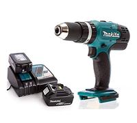 Makita DHP453Z 18V 13mm 2 Speed LXT Combi Drill with 2 x 3Ah Batteries & Charger