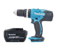 Makita Dhp453Z Drill 18V Lxt Cordless 1/2" 2-Speed Keyless Chuck Max 42Nm Combi Drill With 1 X 12Ah Battery