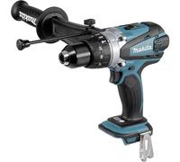 Makita DHP458 18V Cordless Compact Combi Drill with Free Pocket Tape Measures 5M/16ft