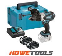 MAKITA DHP458RTJ 18v Combi drill 13mm keyless chuck