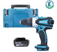Makita DHP458Z 18V Li-Ion Combi Drill With 1 x 5Ah Battery & Type 3 Case