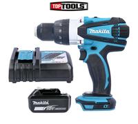Makita DHP458Z 18V Li-ion Cordless Combi Drill With 1 x 5Ah Battery & Charger